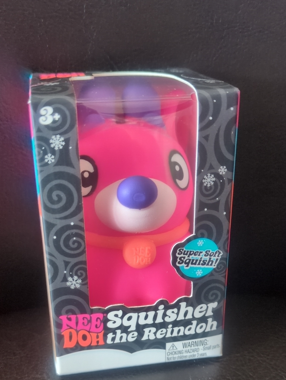 NeeDoh Squisher the Reindeer - Pink